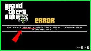 How to FIX GTA 5 Failed to Initialize Error Code 1005 (2025 METHOD)