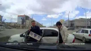 Вылетела на встречку
