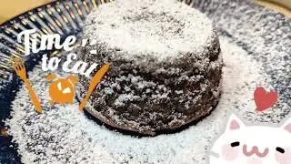 Lava Cake - deser z płynną czekoladą