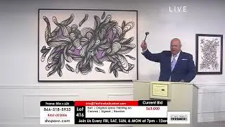 Record Setting Hammer Price for Artist KeF! on The Fine Art Auction