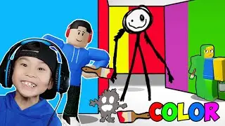 Struggling to Escape COLOR or DIE on Roblox