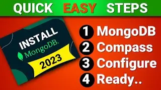 Steps to Install MongoDB in 2023 - Quick EASY Guide in 3 minutes