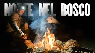 Notte in tenda nel bosco | Come ridurre la condensa | Cena sul fuoco