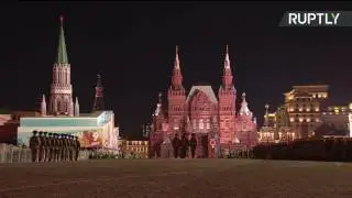 Second Night Rehearsal for the Victory Parade, May 9 2017, Репетиция парада