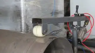 Tank and tank head polishing machine