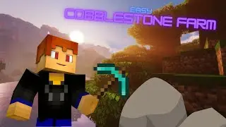 Easy Cobblestone farm. Creepy crafts.