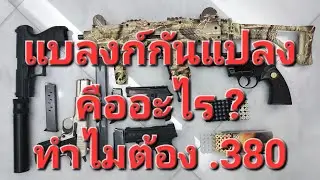 แมวน้ำเล่าให้ฟัง EP.1 แบลงก์กันแปลงคืออะไร ทำไมต้อง .380 จากเคสเด็ก14ยิงที่พาราก้อน
