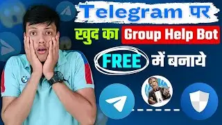 How To Create Own Telegram Group Help Bot || khud Ka Telegram Group Help Bot Kaise Create Kare