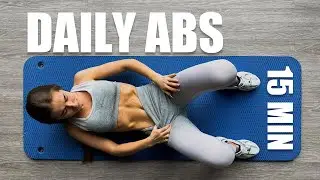 15 MIN DAILY ABS WORKOUT / No Equipment