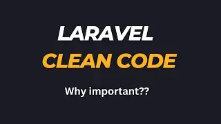 Laravel Clean Code Inside Blade and Forms | Laravel Standard Code | Bangla Tutorial | WebJourney