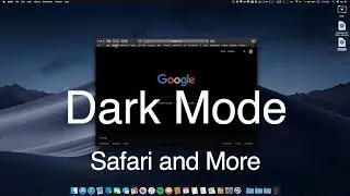 Full Dark Mode for Safari on  MacOS Big Sur