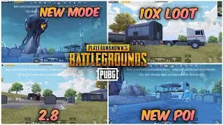 PUBG MOBILE 2.8 Update Gameplay | Halloween Mode Gameplay | New Poi 🎃 | PUBG MOBILE 2.8 BETA 🔥