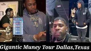 Gigantic Muney Tour- Dallas Texas. Grovehero pops out to join the team.