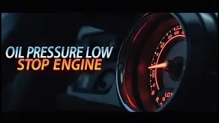 Oil Pressure Low - Stop Engine Warning, But Oil Is Full