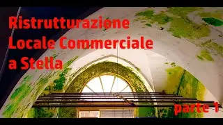Ristrutturazione locale commerciale con volte a stella