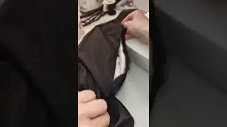 Сегодня без названия.. придумайте сами название этому ролику 🤗#ремонтодежды #дырка