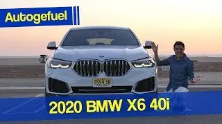 2020 BMW X6 40i REVIEW US Spec - Autogefuel