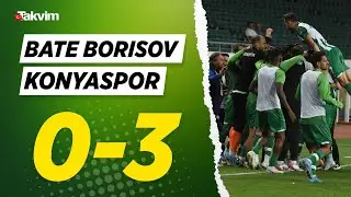 Bate Borisov 0-3 Konyaspor | UEFA Konferans Ligi 2. Ön Eleme Turu 1. Maçı | MAÇIN GENİŞ ÖZETİ