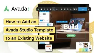 How to Add an Avada Studio Template to an Existing Website