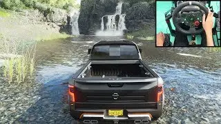 Nissan Titan Truck - Forza Horizon 4 | Logitech g29 gameplay