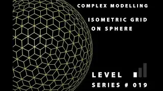 Complex Modelling Series # 19 Isometric Grid Maya 2020.1