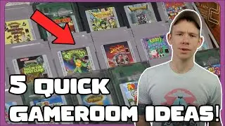 5 Quick Display Ideas for a Game Collection!