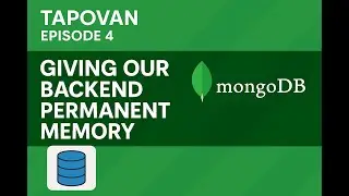 Giving Our Backend Permanent Memory with MongoDB | MERN + AI Series (Tapovan)