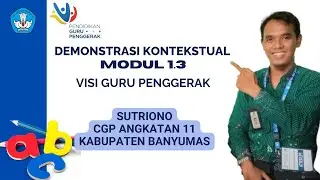 DEMONSTRASI KONTEKSTUAL MODUL 1 3 VISI GURU PENGGERAK