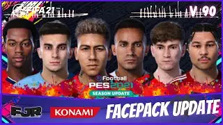PES 2021 - UPDATE FACE V90 | SIDER VERSION & CPK VERSION
