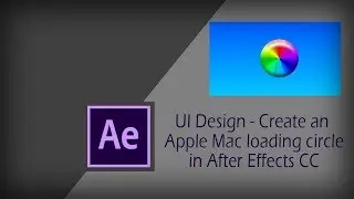 UI/Micro interaction animation tutorial | After EffectsTutorial | Apple loading circle