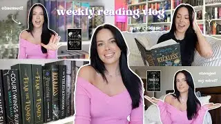reckless, obsessing over a new 5 star, & rereads 📖🌿 weekly reading vlog