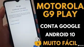 Moto G9 Play - Como Remover bloqueio de Conta Google | Android 10 | MUITO FÁCIL E RÁPIDO!!!