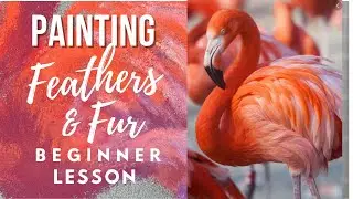 BEGINNER LESSON / Painting Feathers and Fur in Soft Pastel