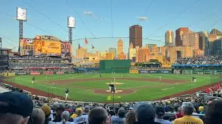 WATCHING PAUL SKENES IN PERSON - PNC PARK VLOG - DIRECTLY BEHIND HOME PLATE