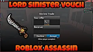 Lord Sinister Vouch in Roblox Assassin
