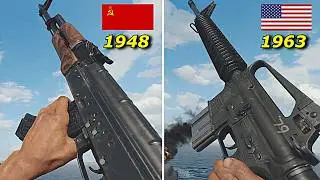 COD Black Ops: Cold War - ALL Weapons From Old to New Ones (+Origins)