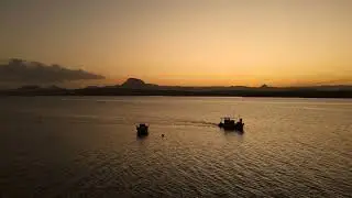 Peaceful sunset (Ilha das Caieiras / Vitória) Mavic Air 2