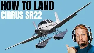 How to land a Cirrus - How to land a plane without using the parachute.