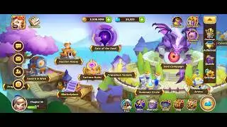 Opening reviere chest boxes in idle heroes #idleheroes #games #gaming #free #event