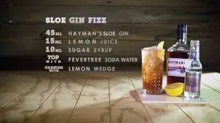 Sloe Gin Fizz | How To Mix | Fine Drinks Movement
