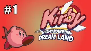 Kirby Nightmare in Dream Land Walkthrough | Кирби кошмар в долине снов | #1 Vegetable Valley