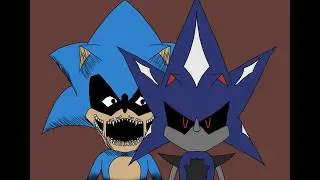Metal Sonic VS Sonic EXE  -  FINALE, probably... (FAN-MADE)