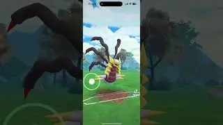 Origin giratina V/S reshiram legendary PVP battle in #pokemongo