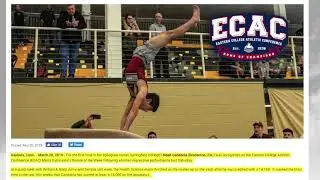 Noah Candocia - 2019 Gymnastics Season Recap - Springfield College