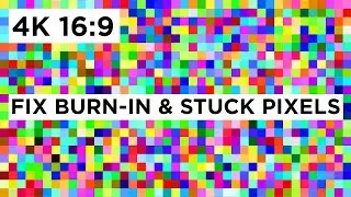 4K - Fix Screen Burn-In & Stuck Pixels on Any LED