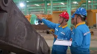 Daming's Production Line of Steel Components for Mining Machinery