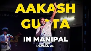 @AakashGupta in Manipal Institute of Technology Fest | Revels 23' | Part 2
