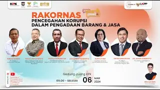Rakornas Pencegahan Korupsi dalam Pengadaan Barang dan Jasa