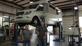 Auto Level System for Mercedes Sprinter Chassis Motorhomes