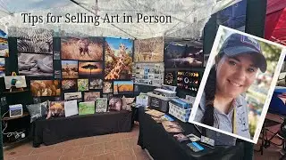 Tips for Selling Art in Person
